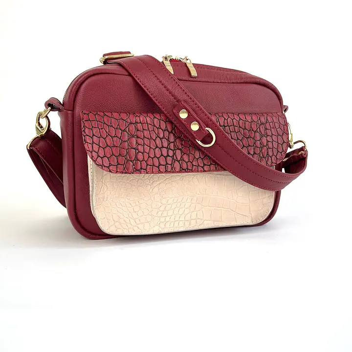 Regina personalizowana torebka skórzana listonoszka crossbody